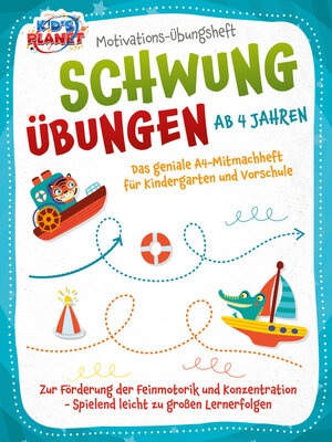 cover image of Motivations-Übungsheft! Schwungübungen ab 4 Jahren